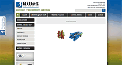 Desktop Screenshot of billet.fr
