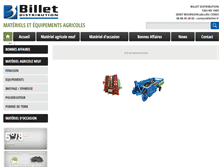 Tablet Screenshot of billet.fr